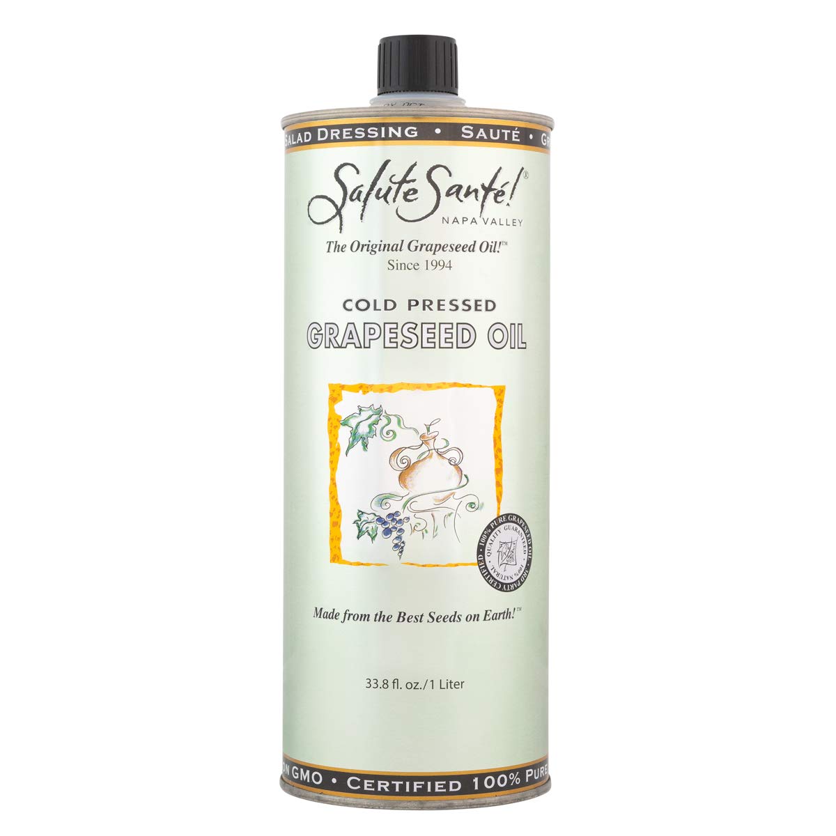 Salute Santé! Original Grapeseed Oil