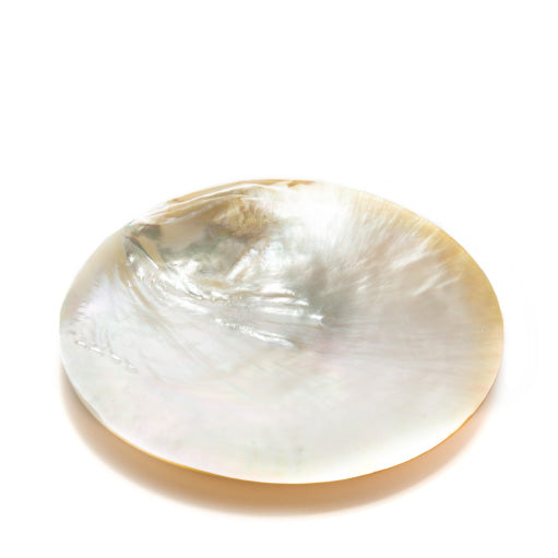5" Round Mother of Pearl Palette