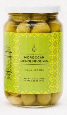 Moroccan Picholine Olives