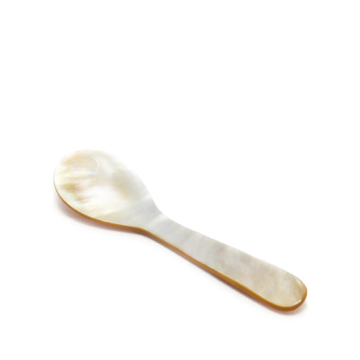 thumbnail image 2 of Vintage Abalone Shell Bowl & Spoon Set – Mother Of Pearl, 2-Piece, Handmade In Thailand 2 of 6